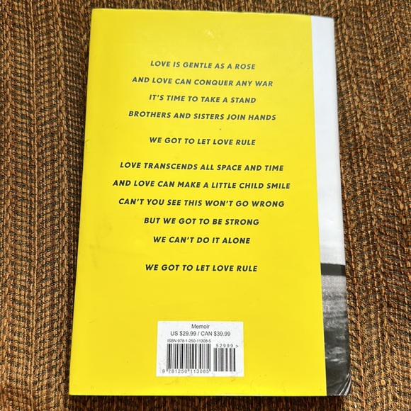 LET LOVE RULE NWT LENNY KRAVITZ memoir - Picture 2 of 3